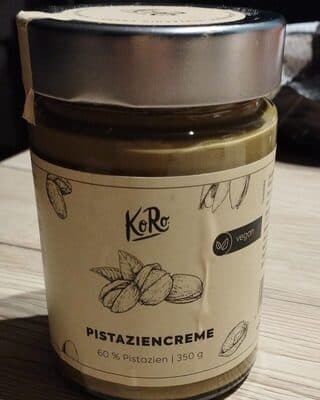 Crème pistache