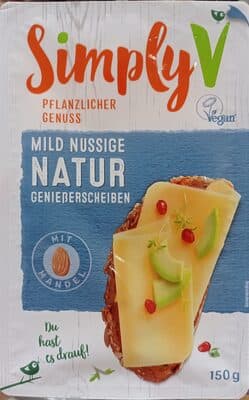 Mild nussige Natur Genießerscheiben