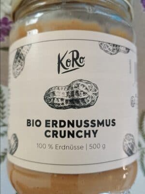 Erdnussmus Crunchy
