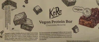 Veganer Proteinriegel
