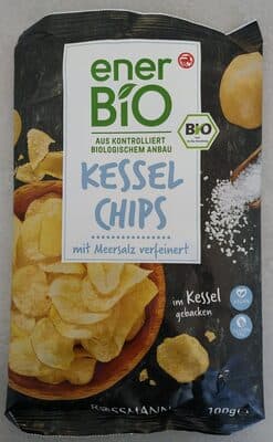 Kessel Chips mit Meersalz verfeinern