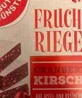 Frucht Riegel