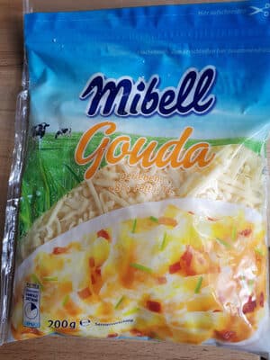 Gouda gerieben