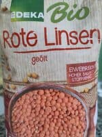 Rote Linsen, getrocknet
