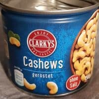 Cashews geroestet ungesalzen