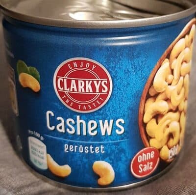 Cashews geroestet ungesalzen