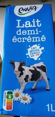 Lait demi écrémé