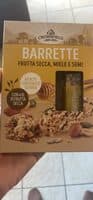 BARRETTE FRUTTA SECCA, MIELE E SEMI