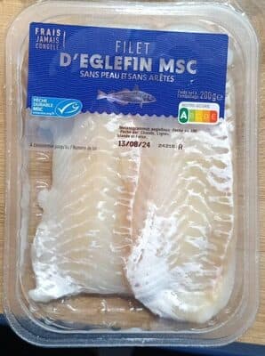 Filet d'églefin msc