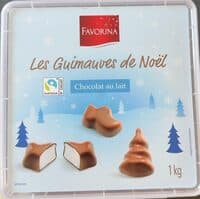 Guimauve De Noel chocolat au lait