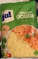 Geriebener Käse Gouda