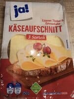 Käseaufschnitt 3 Sorten