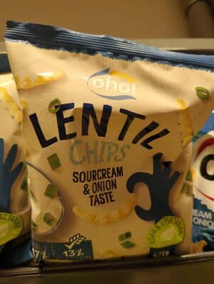 Lentil chips