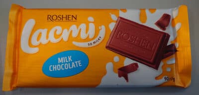 Шоколад молочний Lacmi