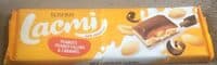 Шоколад молочний "Lacmi Peanuts, Peanut Filling & Caramel" з арахісом, арахісовою начинкою та карамеллю