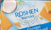 Roshen Wafers Coconut & Almond