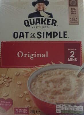 Original Microwaveable Oats