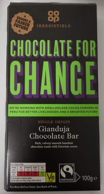 Chocolate For Change Gianduja