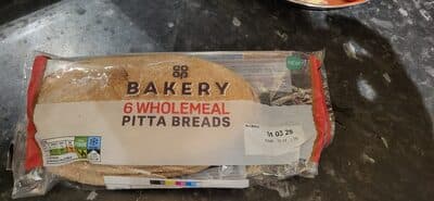 Wholemeal Pitta Breads