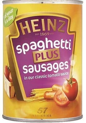 Spaghetti Plus Sausages