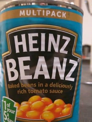 Beanz in a rich tomato sauce