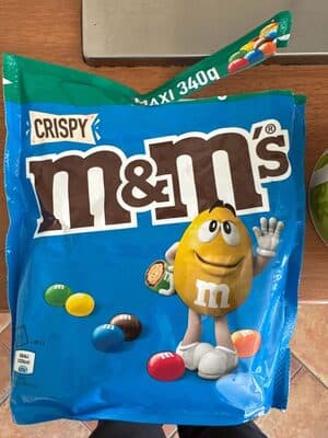 M&ms crispy