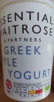 Greek style natural yogurt