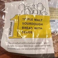 Triple Malt Sourdough Bread with Seeds