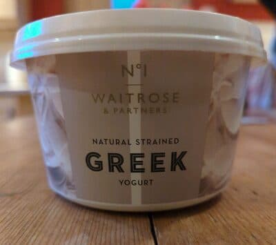Natural Strained Greek Yogurt
