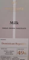 Milk Single Origin Chocolate