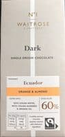 Dark single origin chocolate orange & almond