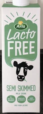 LactoFree Semi Skimmed Milk Drink 1 Litre
