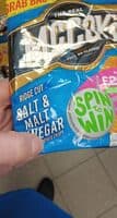Salt & Malt Vinegar Flavour Potato Crisps