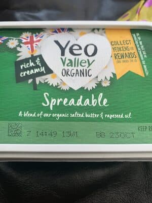 Organic Butter & Rapeseed Oil Spread