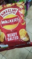 READY SALTED POTATO CRISPS