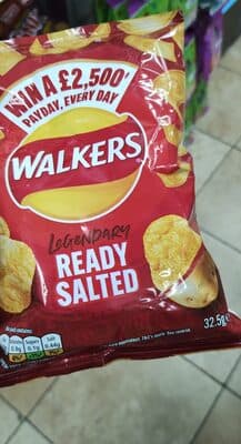READY SALTED POTATO CRISPS