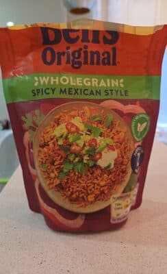 Bens Original Wholegrainn Spicy Mexican Style Rice