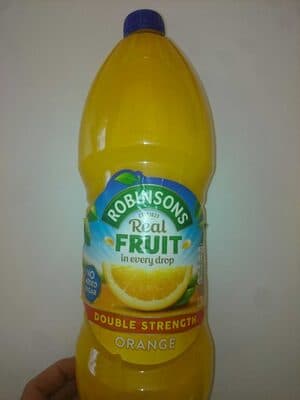 Double Concentrate Orange Squash No Added Sugar