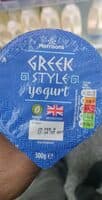 Greek Style Yogurt