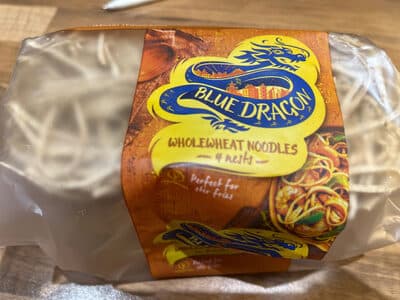 Wheat noodles whole wheat
