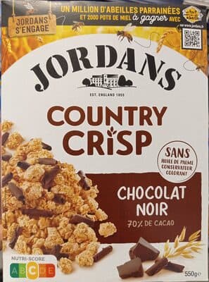 Country Crisp - Chocolat noir 70% cacao