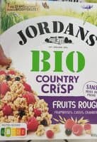 Country crisp framboises, cassis, cramberries