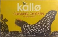 Organic Chicken Stock Cubes - 8 Pack
