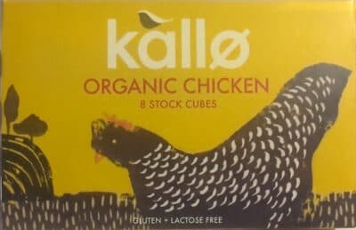 Organic Chicken Stock Cubes - 8 Pack