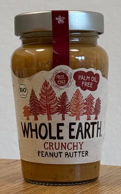 Bio-Erdnussbutter mit knackigen Erdnussstückchen