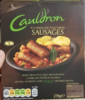 Cauldron 6 Cumberland Sausages