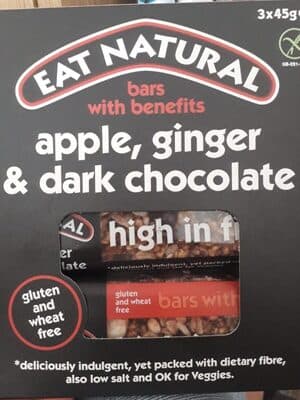 Apple, ginger & dark chocolate