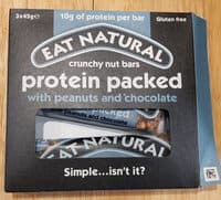 Crunchy Nut Bars with Peanuts & Chocolate