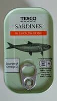 Tesco Sardines in Sunflower Oil