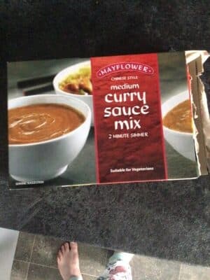 medium curry sauce mix